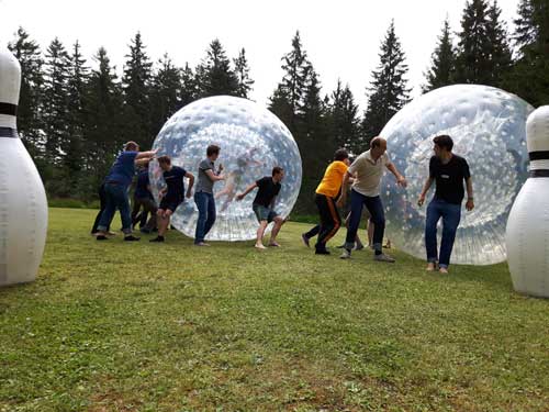 ZORBING bei ZORB®Europe, Nürnberg