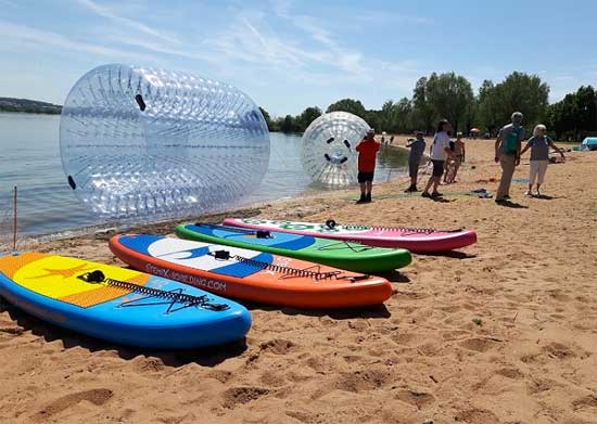 Zorbing Erlebnisse am Altmühlsee, ZORBSEGS