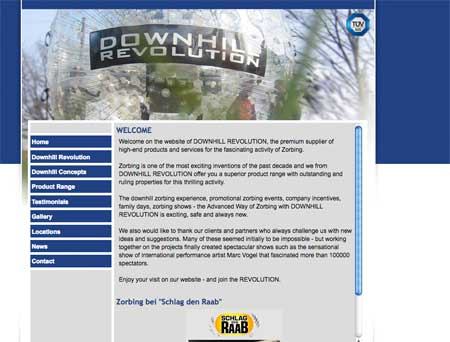 Downhill Revolution by ZORB® Europe, Nürnberg