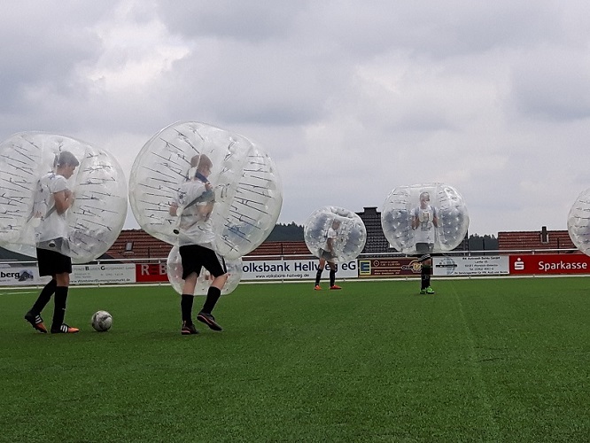 Bubble Football-Turnier