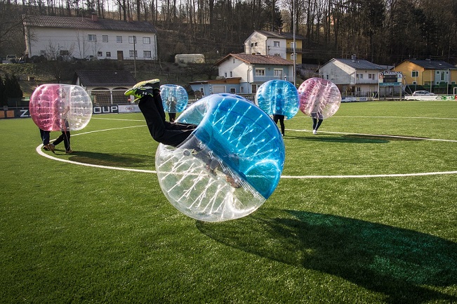 Die Bubblesoccer-Saison geht nicht nur in Nürnberg wieder los