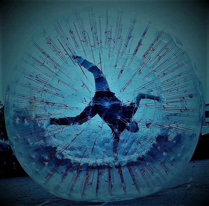 Zorbing in Bonn