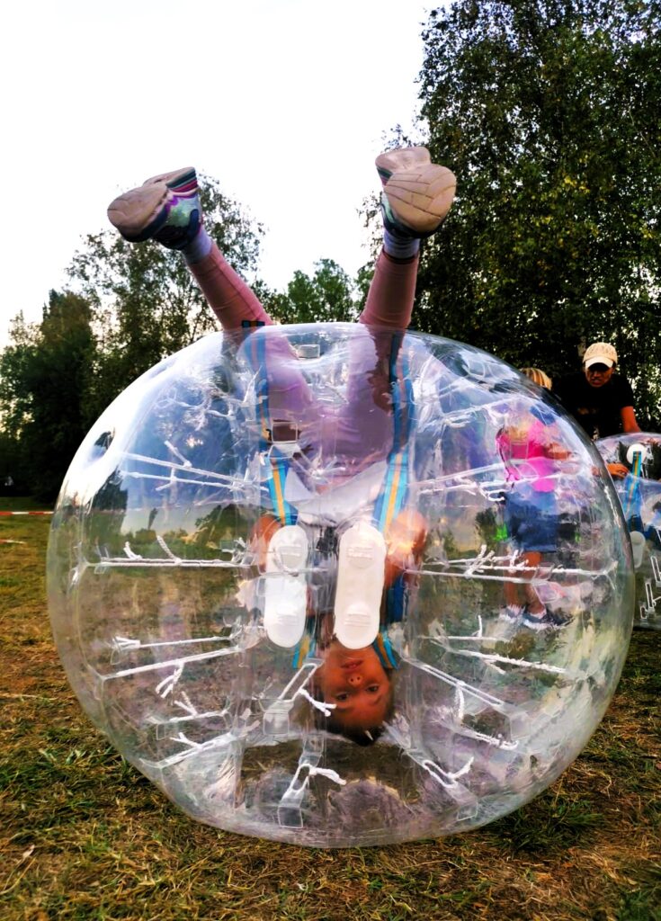 Bubble Soccer-Ball, Größe 1 m