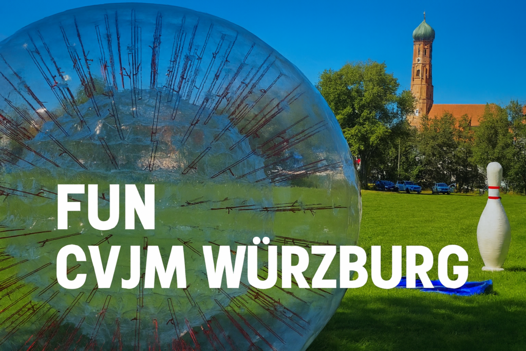 Ab 2026 sind zwei Zorbs beim CVJM Würzburg im Freizeitzentrum Münchsteinach im Einsatz