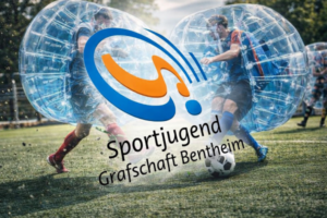 Bubble Soccer mit Logobedruckung